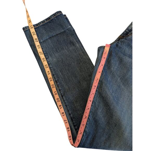 Goldsign Women Jeans, "Jenny" Stretch Denim Ankle Crop Jeans, Sz 31 - Picture 6 of 9